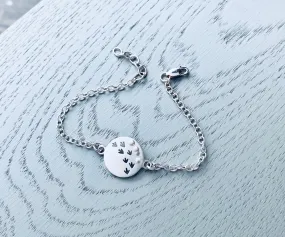Bird Prints in the Sand Bracelet
