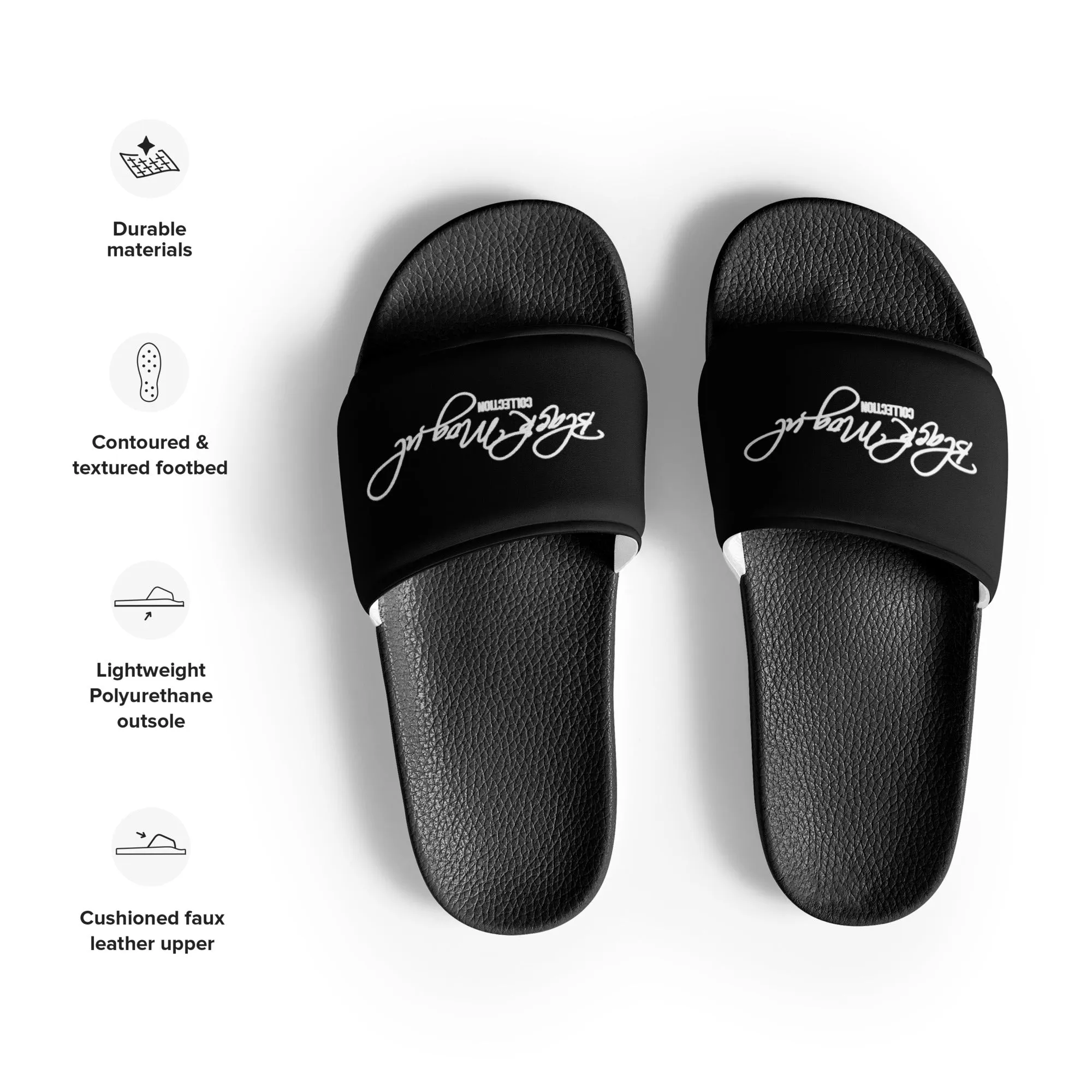 Black Mogul Collection Men’s slides