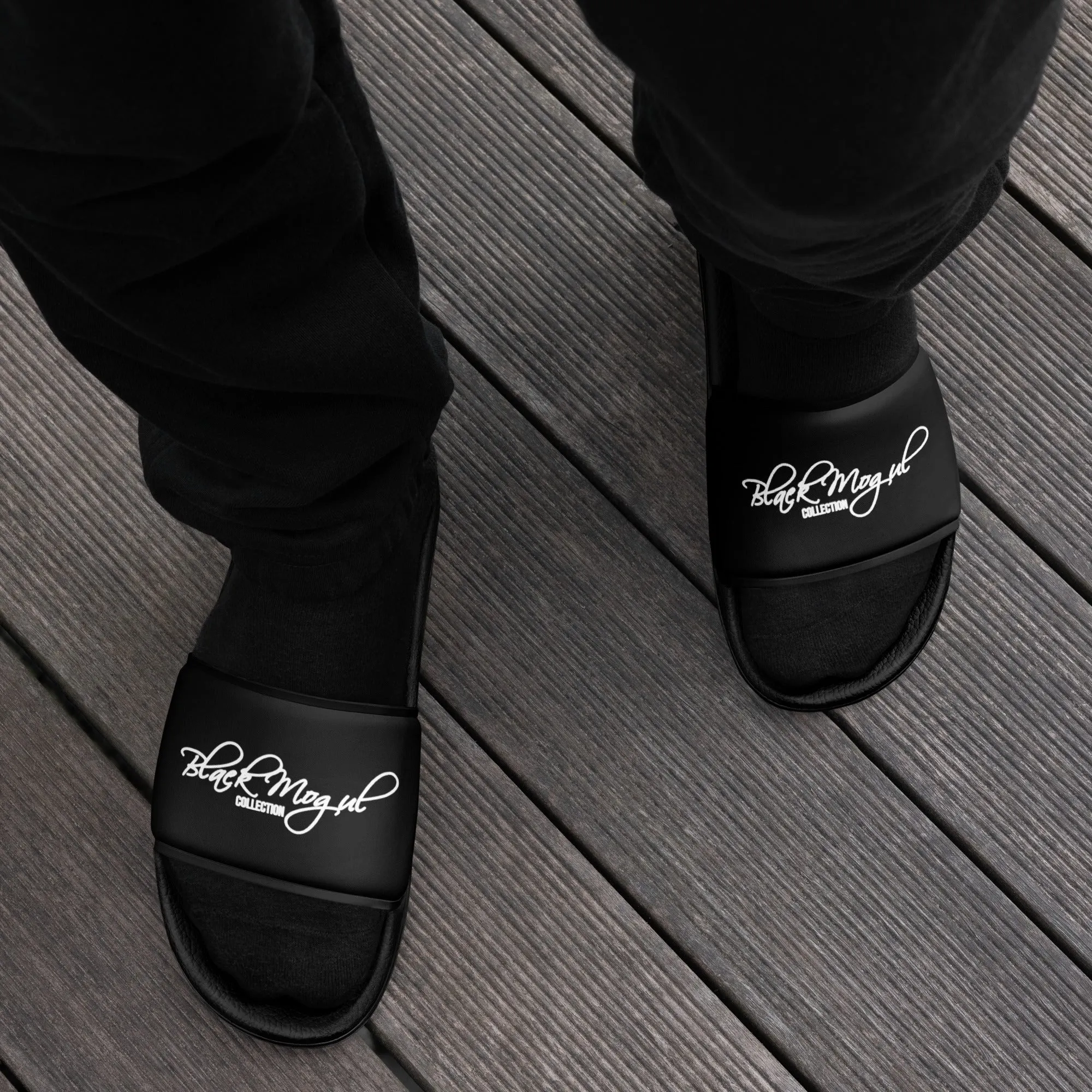 Black Mogul Collection Men’s slides