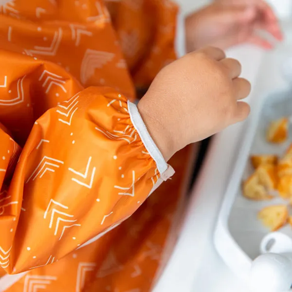 Bumkins Waterproof Sleeved Bib - Grounded