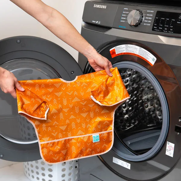 Bumkins Waterproof Sleeved Bib - Grounded