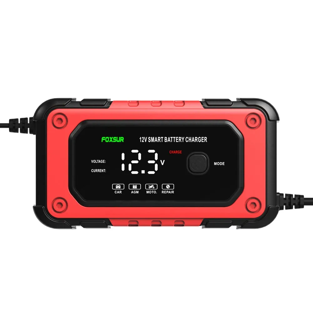 Car Battery Charger 12V 6-Amp Fully Automatic Smart Battery
