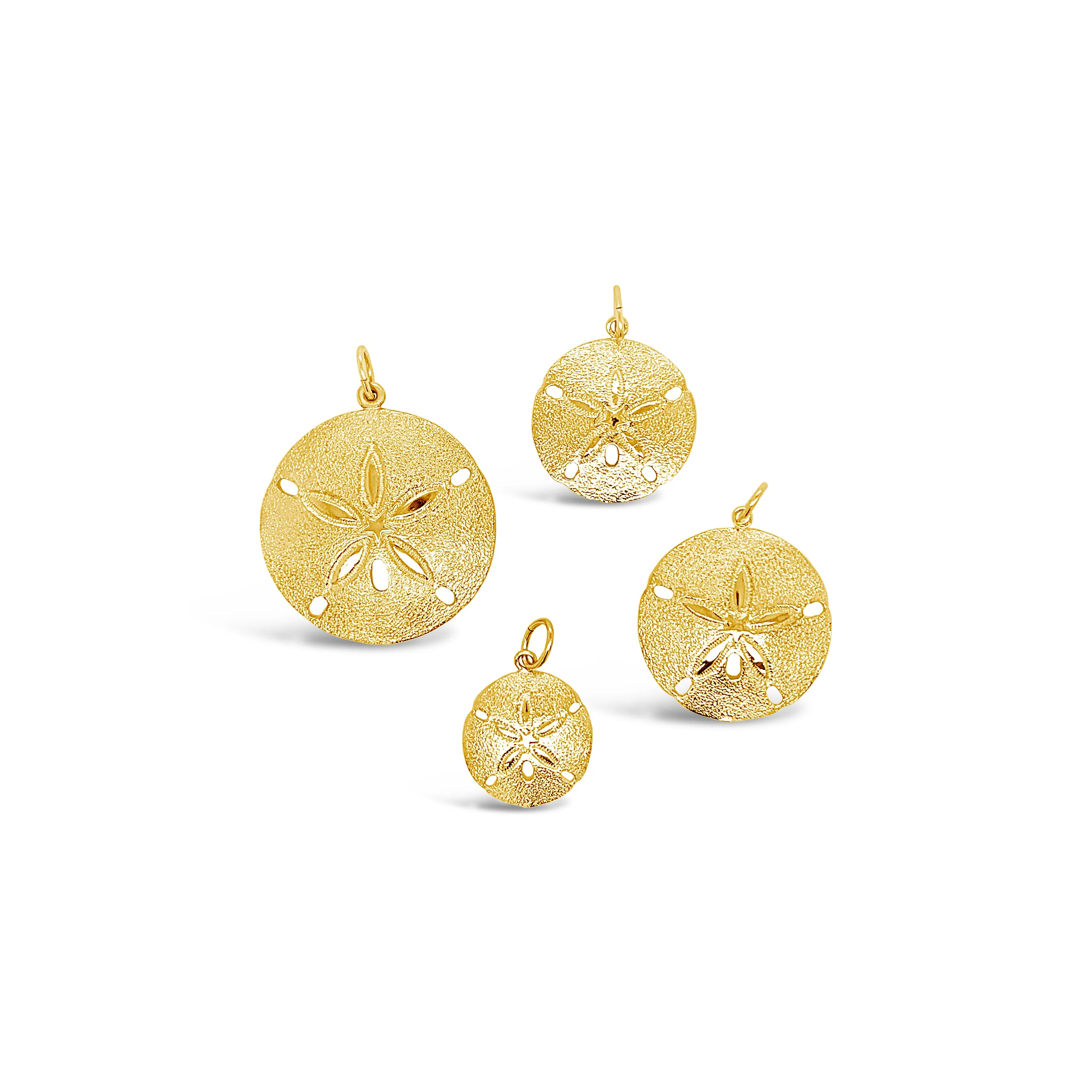 Diamond Sand Dollar Charm