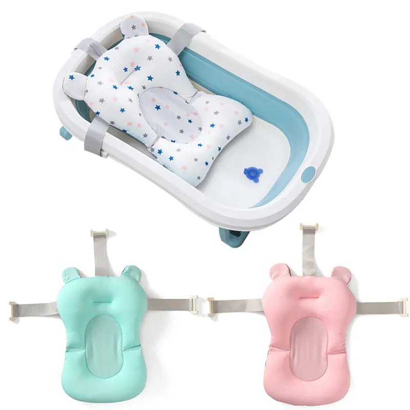 Foldable & Anti-Slip Baby Bath Seat Support