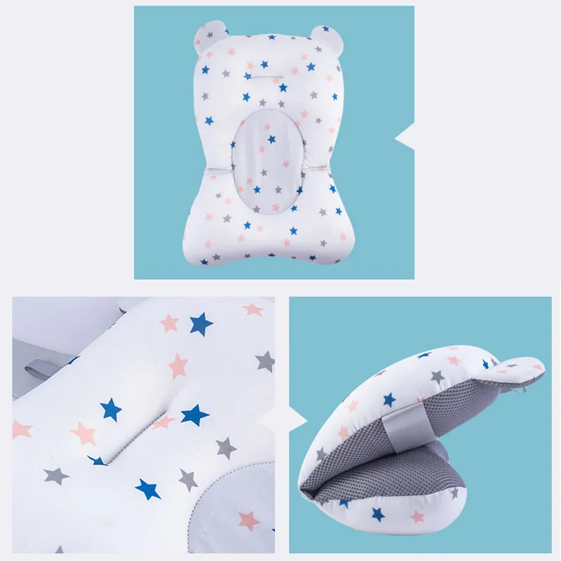 Foldable & Anti-Slip Baby Bath Seat Support