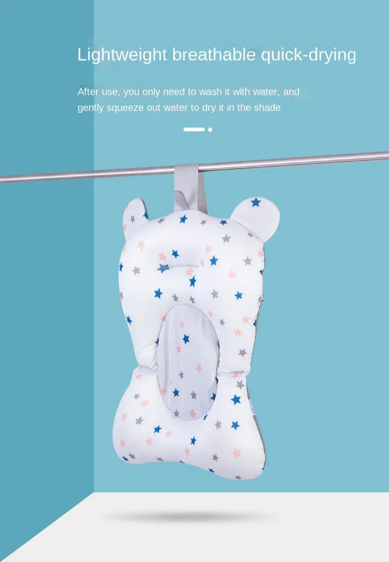 Foldable & Anti-Slip Baby Bath Seat Support