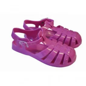 Infants Jelly Shoes with Side Buckle 5-10 UK