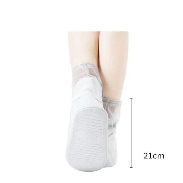 Reusable Washable Clean Shoe Cover Anti Slip Snow Dust Oil Rain