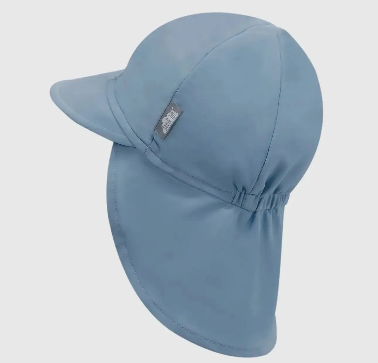 Sun Soft UV Baby Caps | Blue Grey
