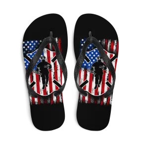 USA Firefighter Flip-Flops